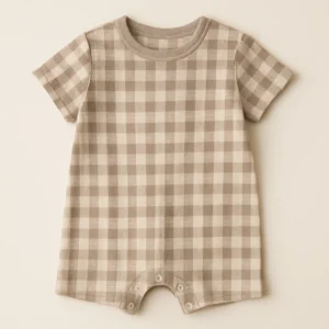 Sunday Gingham Romper