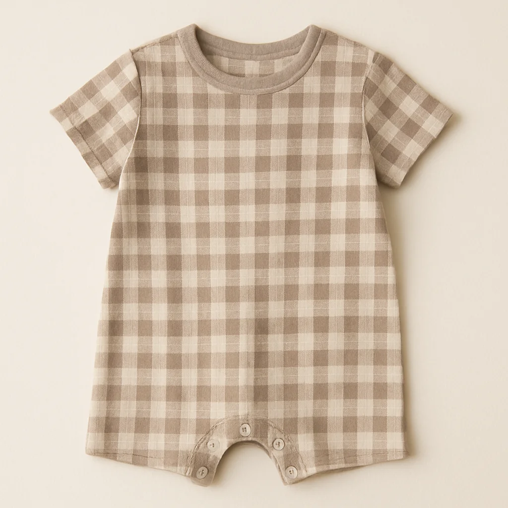 Sunday Gingham Romper